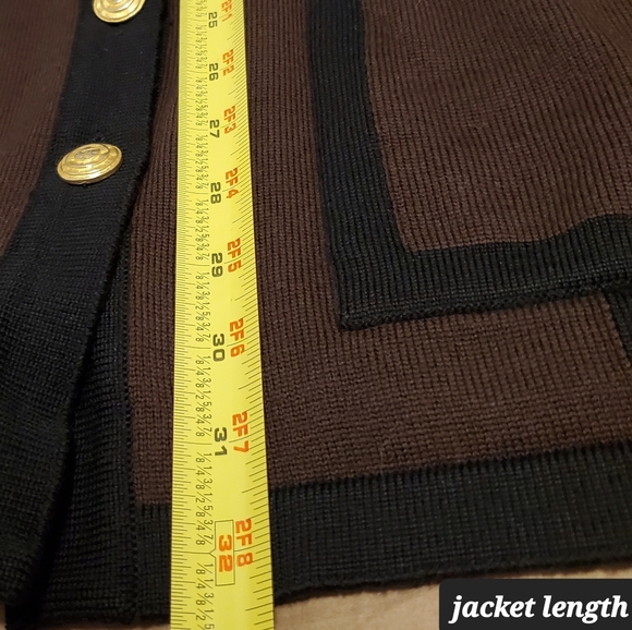 VINTAGE 100% Merino Extrafine Wool ESCADA Jacket and Skirt Set - Picture 13 of 16